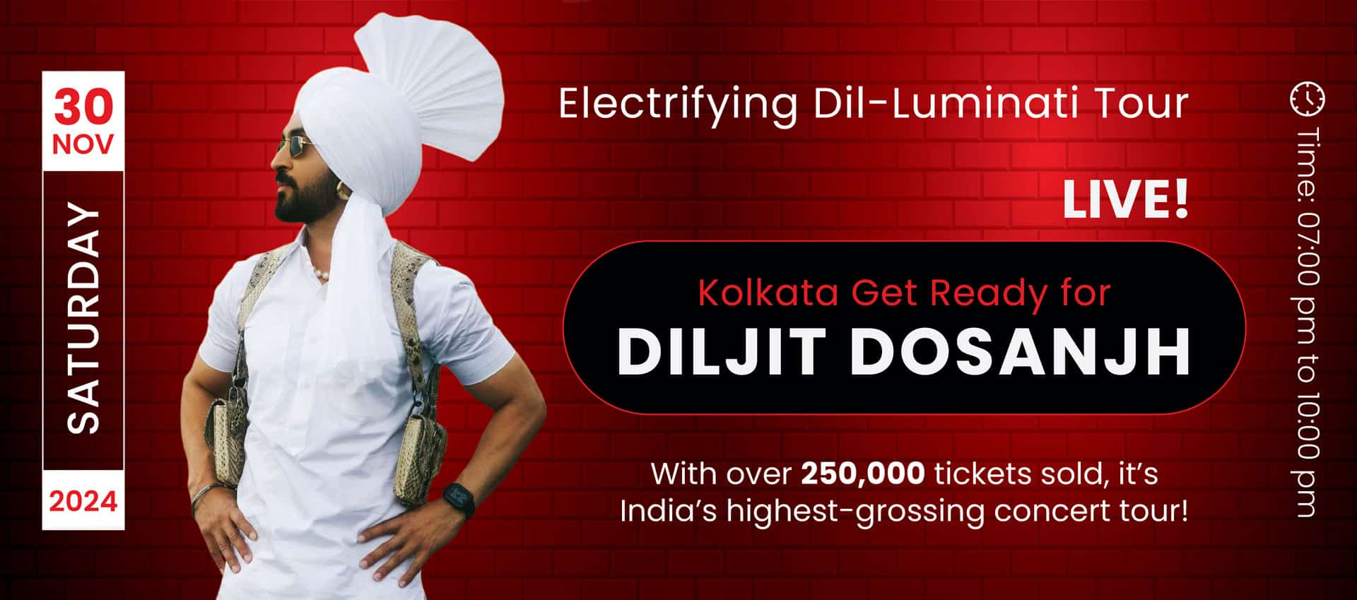 Diljit Dosanjh's Electrifying Dil-Luminati Tour in Kolkata